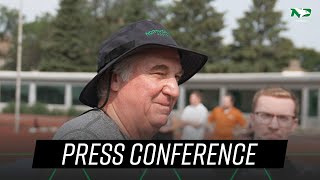 UND Football  Bubba Schweigert Fall Camp Preview  73124 [upl. by Beitnes723]