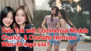 Twin Talk with Commercial Models Charice and Charlotte Hermoso on Ganap TV Online [upl. by Gnut]