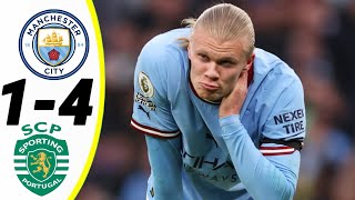 Manchester City vs Sporting  14  all goals amp extended highlights 2024 [upl. by Fevre]