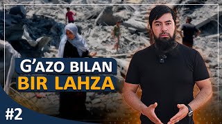 GAZO BILAN BIR LAHZA 2 idlib shom falastin gazo uz kg kz tj [upl. by Halludba]