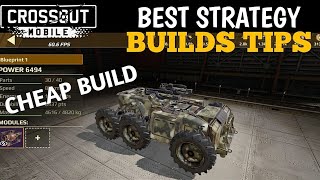 Cheap Builds Tips  Crossout Mobile Game [upl. by Koppel]