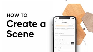 How to Create a Scene for Nanoleaf Elements  Nanoleaf [upl. by Annohsal786]