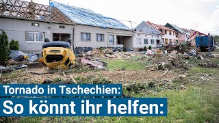 Tornado CZ So könnt ihr den Opfern helfen [upl. by Bashemath912]