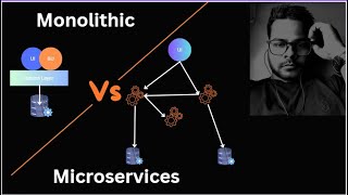 Monolithic Vs Microservices software architecture [upl. by Karalee781]