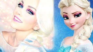 Elsa Frozen Makeup [upl. by Esital]