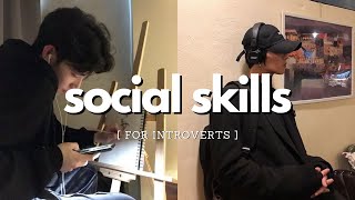 improve social skills as an introvert [upl. by Bork]