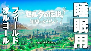 ゼルダの伝説 知恵のかりもの オルゴール BGM「フィールド」【睡眠用／耐久】Hyrule Field Theme The Legend of Zelda Echoes of Wisdom OST [upl. by Karolyn]