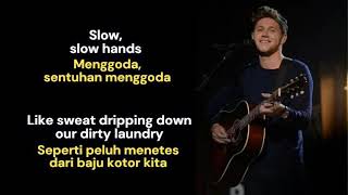 Niall Horan  Slow Hands Lirik Lagu Terjemahan Bahasa Indonesia [upl. by Ladd]