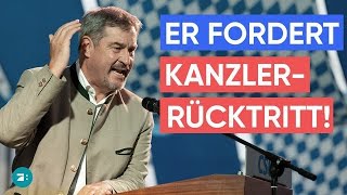 Söder beim Gillamoos zu den OstWahlen quotDas war schon ein Erdbebenquot [upl. by Brok]