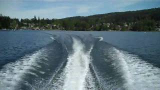 Bayliner ciera 2355 sea trial [upl. by Maribeth]