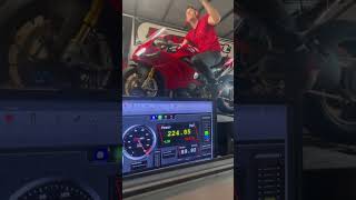 Ducati V4s new Dyno record 2022 [upl. by Alesandrini]