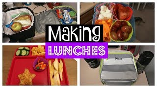 LUNCH BOX MAKING amp WHAT THEY ATE  School Work amp Home  Autism Friendly Week 2 [upl. by Yasnyl630]