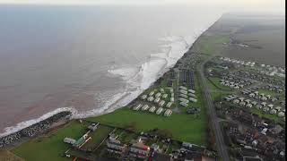 Coastal erosion to the South of Withernsea [upl. by Ardith]