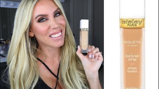 170 Foundation SISLEY SISLEYA LE TEINT ANTIAGING FOUNDATION REVIEW [upl. by Salaidh]