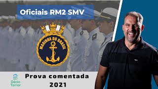 Português Oficial da Marinha RM2  SMV  prova comentada 2021 [upl. by Aivatan156]