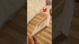 DIY photo frame idea💡🖼 Measurement details in Description📌 [upl. by Dnumsed386]