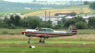 Yak50Yak52 at Airshow Gelnhausen 2016 [upl. by Garrot363]