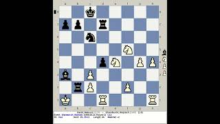 Bartel Mateusz vs Ehrenfeucht Wojciech  Warsaw Chess 1998 Poland [upl. by Eniretac]