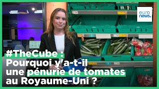 Pourquoi yatil une pénurie de tomates au RoyaumeUni [upl. by Arries341]