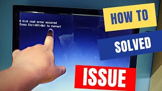 How To Fix a Disk Read Error Occurred Press CtrlAltDel To Restart Windows 7 or Windows 10 [upl. by Kreis193]