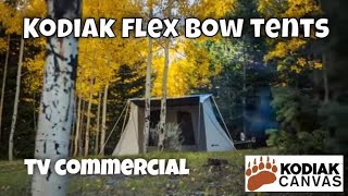 Kodiak Canvas Flex Bow Tent TV Commercial [upl. by Solange]