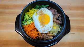 How to Make Dolsot Bibimbap 돌솥비빔밥  Korean Stone Pot Rice Bowl [upl. by Clardy]