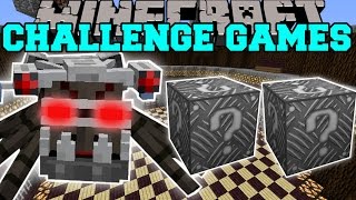 Minecraft ALIEN ROBOT SPIDER CHALLENGE GAMES  Lucky Block Mod  Modded MiniGame [upl. by Madson]