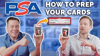 PSA Grading 5 Steps to Prep Your Cards for PSA in 2021 📦💰 [upl. by Suhail]