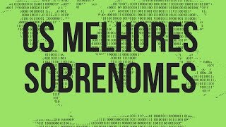 OS MELHORES SOBRENOMES NUMEROLOGIA CABALÍSTICA  Professor Max [upl. by Llecram]