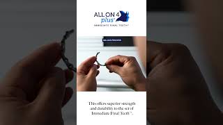 What Makes All On 4 Plus® Dental Implants Durable dentist allon4dentalimplants [upl. by Ahcsrop]