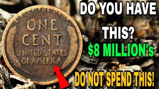 TOP 10 BAD CONDITION PENNIES WORTH OVER 8 MILLIONS  DIRTY PENNY COINS WORTH A LOT OF MONEY [upl. by Willing]