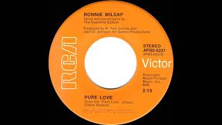 1974 Ronnie Milsap  Pure Love 1 CampW hit [upl. by Eibob392]