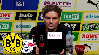 „Gute Energie auf dem Platz und im Stadion“  PK mit Terzic und Rose  BVB – Leipzig 23 [upl. by Aicek]