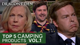 Top 5 Camping Products Pitched In The Den Vol 1  Dragons Den [upl. by Caren]