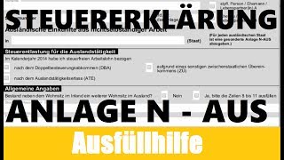 Anlage N  Aus Elster  ELSTER Tutorial  Steuererklärung selber machen [upl. by Aldus298]