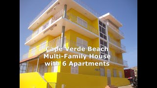 Cape Verde Beach  MultiFamily House with 6 Apartments 295000 Euro [upl. by Irat]