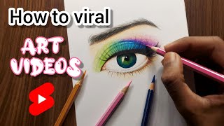 How to viral art videos  shorts [upl. by Yllaw272]