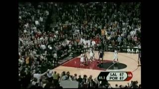 Kobe Bryant Incredible Game Tying  Game Winning Shots vs Portland [upl. by Urd]