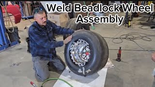 I walk you through an easy beadlock drag wheel install for my foxbody project [upl. by Elamor]