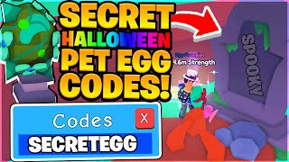 SECRET HALLOWEEN HIDDEN EGG CODES In Arm Wrestle Simulator [upl. by Rachel950]