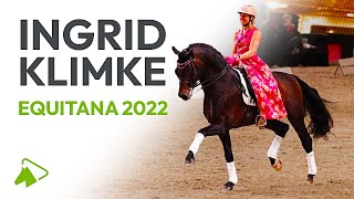 Ingrid Klimke LIVE – EQUITANA 2022  Vielseitige Ausbildung im Portrait  wehorse [upl. by Mackoff]