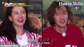 Lee Kwang Soo  Song Ji Hyo trong Running Man [upl. by Amliw]