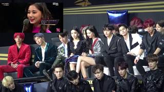 Reaction to TWICE SOTY 2018 BTS SUNMI Wanna One CHUNGHA N SEVENTEEN [upl. by Trevethick]