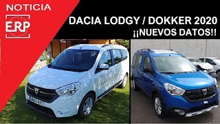 DACIA Dokker y Lodgy 2020 NUEVOS DATOS [upl. by Onihc]