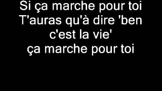 Si sa marche pour toi Paroles Maitre Gims [upl. by Iturk]