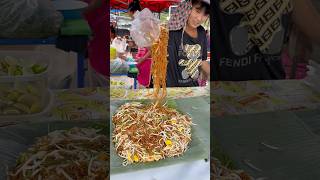 Instant noodle stir fried like pad Thai recipe  Phutubburg Petchaboon [upl. by Elyn]