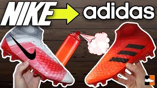 How To Make Nike Boots in to adidas [upl. by Blackwell]