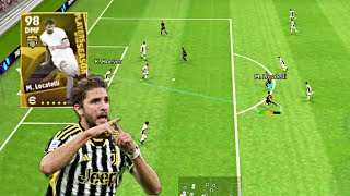 REVIEW M LOCATELLI POTS MAX RATING 98  STATISTIK  EFOOTBALL 2024 [upl. by Iadrahs]