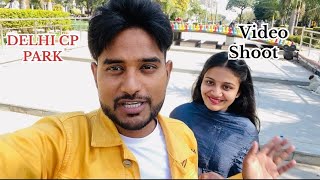 Delhi Central Park video shoot🎥trending viral youtube vlog delhi centralparkcp [upl. by Odlonra]