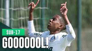 GOLS  PALMEIRAS 8 X 1 ATL GUARATINGUETÁ  PAULISTA SUB17 [upl. by Louie]